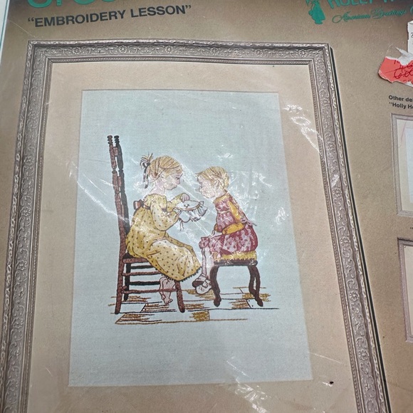 NIB Holly Hobbie Bucilla Needlecraft 16”X20” Picture or Wall Panel - Picture 3 of 5